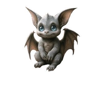Adorable Baby Gargoyle Vinyl Car Decal Sticker – Waterproof & UV-Resistant 8" Adorable Baby Gargoyle Vinyl Car Decal Sticker – Waterproof & UV-Resistant 8"
