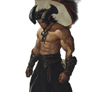 Handsome Demon Vinyl Car Decal Sticker – Waterproof & UV-Resistant 8"