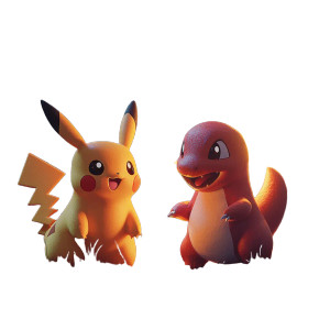 Pikachu And Charizard Vinyl Car Decal Sticker – Waterproof & UV-Resistant 8" Pikachu And Charizard Vinyl Car Decal Sticker – Waterproof & UV-Resistant 8"