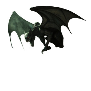 Shadow Gargoyle V2 Vinyl Car Decal Sticker – Waterproof & UV-Resistant 8"
