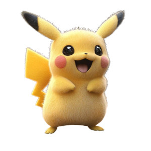 Pikachu In Reality Vinyl Car Decal Sticker – Waterproof & UV-Resistant 8" Pikachu In Reality Vinyl Car Decal Sticker – Waterproof & UV-Resistant 8"
