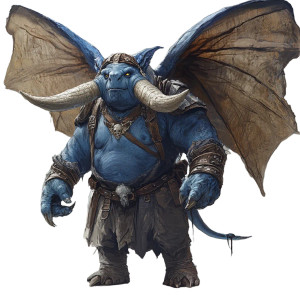 Blue-Skinned Dnd Elf Vinyl Car Decal Sticker – Waterproof & UV-Resistant 8"