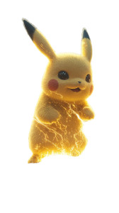 Pikachu'S Electric Attack Vinyl Car Decal Sticker – Waterproof & UV-Resistant 8"