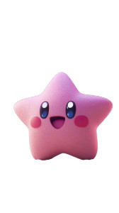 Kirby The Star Vinyl Car Decal Sticker – Waterproof & UV-Resistant 8"