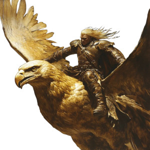 Golden Eagle Warrior Vinyl Car Decal Sticker – Waterproof & UV-Resistant 8" Golden Eagle Warrior Vinyl Car Decal Sticker – Waterproof & UV-Resistant 8"