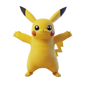 Muscular Pikachu V7 Vinyl Car Decal Sticker – Waterproof & UV-Resistant 8"