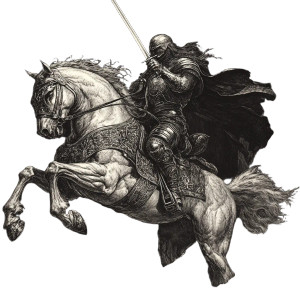 Dark Fantasy Knight V24 Vinyl Car Decal Sticker – Waterproof & UV-Resistant 8" Dark Fantasy Knight V24 Vinyl Car Decal Sticker – Waterproof & UV-Resistant 8"
