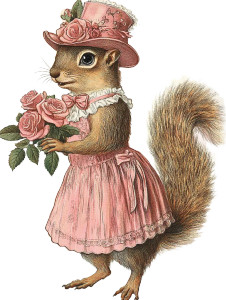 Victorian Squirrel Illustration Vinyl Car Decal Sticker – Waterproof & UV-Resistant 8" Victorian Squirrel Illustration Vinyl Car Decal Sticker – Waterproof & UV-Resistant 8"