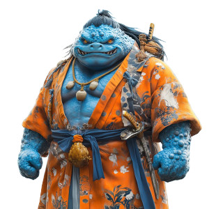 Realistic Jinbe Portrait Vinyl Car Decal Sticker – Waterproof & UV-Resistant 8"