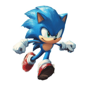 Sonic V5 Vinyl Car Decal Sticker – Waterproof & UV-Resistant 8"