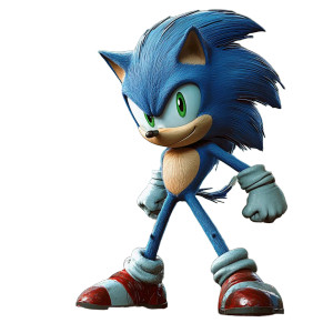 Sonic Z Dystopia Vinyl Car Decal Sticker – Waterproof & UV-Resistant 8"