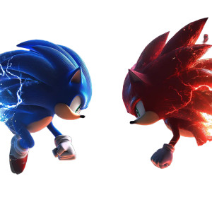Sonic Vs Shadow V14 Vinyl Car Decal Sticker – Waterproof & UV-Resistant 8"