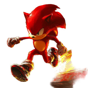 Sonic As Flash V2 Vinyl Car Decal Sticker – Waterproof & UV-Resistant 8" Sonic As Flash V2 Vinyl Car Decal Sticker – Waterproof & UV-Resistant 8"
