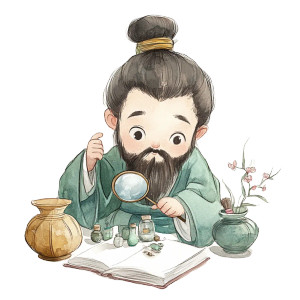 Ancient Chinese Doctor V2 Vinyl Car Decal Sticker – Waterproof & UV-Resistant 8" Ancient Chinese Doctor V2 Vinyl Car Decal Sticker – Waterproof & UV-Resistant 8"