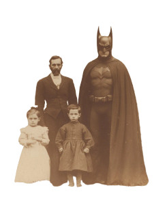 Vintage Batman Family Vinyl Car Decal Sticker – Waterproof & UV-Resistant 8"