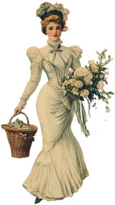 Gibson Girl Bouquet Vinyl Car Decal Sticker – Waterproof & UV-Resistant 8" Gibson Girl Bouquet Vinyl Car Decal Sticker – Waterproof & UV-Resistant 8"