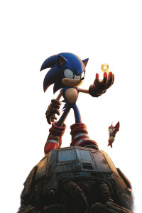 Sonic'S Triumph Vinyl Car Decal Sticker – Waterproof & UV-Resistant 8"