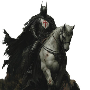 Dark Crusader Knight V2 Vinyl Car Decal Sticker – Waterproof & UV-Resistant 8" Dark Crusader Knight V2 Vinyl Car Decal Sticker – Waterproof & UV-Resistant 8"