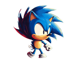 Minimalist Sonic Vinyl Car Decal Sticker – Waterproof & UV-Resistant 8" Minimalist Sonic Vinyl Car Decal Sticker – Waterproof & UV-Resistant 8"