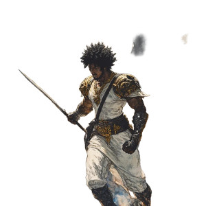 Arch Angel Michael V2 Vinyl Car Decal Sticker – Waterproof & UV-Resistant 8"