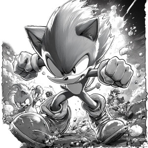 Sonic And Friends V3 Vinyl Car Decal Sticker – Waterproof & UV-Resistant 8"