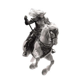 Valkyrie In Battle Vinyl Car Decal Sticker – Waterproof & UV-Resistant 8"