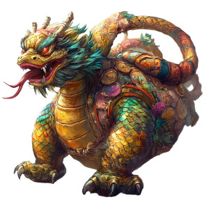 Xuanwu Mythical Beast Vinyl Car Decal Sticker – Waterproof & UV-Resistant 8"