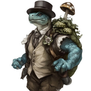 Spore Druid Turtle Vinyl Car Decal Sticker – Waterproof & UV-Resistant 8"