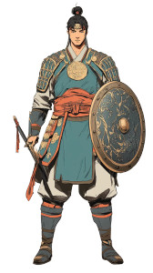 Joseon Dynasty Soldier Vinyl Car Decal Sticker – Waterproof & UV-Resistant 8" Joseon Dynasty Soldier Vinyl Car Decal Sticker – Waterproof & UV-Resistant 8"