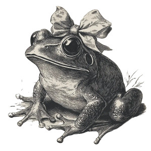 Stylized Frog Illustration Vinyl Car Decal Sticker – Waterproof & UV-Resistant 8" Stylized Frog Illustration Vinyl Car Decal Sticker – Waterproof & UV-Resistant 8"