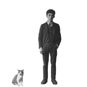 Nervous Young Man Vinyl Car Decal Sticker – Waterproof & UV-Resistant 8"