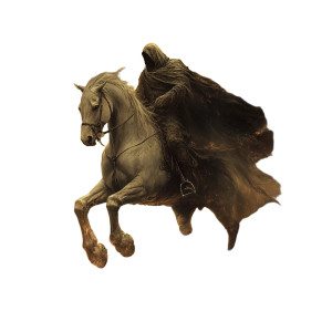 Pale Horse Rider V2 Vinyl Car Decal Sticker – Waterproof & UV-Resistant 8" Pale Horse Rider V2 Vinyl Car Decal Sticker – Waterproof & UV-Resistant 8"