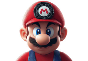 Oreo Mario Vinyl Car Decal Sticker – Waterproof & UV-Resistant 8"