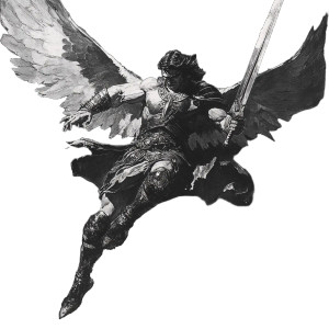 St. Michael Vinyl Car Decal Sticker – Waterproof & UV-Resistant 8"