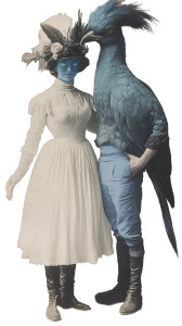 Surreal Victorian Duo Vinyl Car Decal Sticker – Waterproof & UV-Resistant 8" Surreal Victorian Duo Vinyl Car Decal Sticker – Waterproof & UV-Resistant 8"