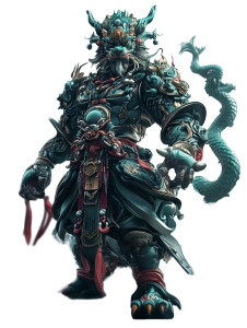 Mecha Xuanwu Vinyl Car Decal Sticker – Waterproof & UV-Resistant 8"