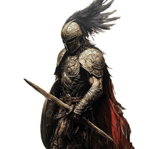 Ancient Warrior V2 Vinyl Car Decal Sticker – Waterproof & UV-Resistant 8"