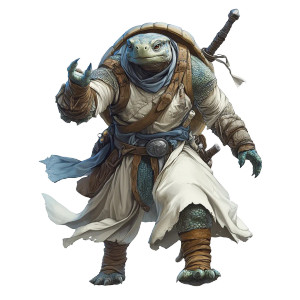 Tortle Druid V6 Vinyl Car Decal Sticker – Waterproof & UV-Resistant 8"