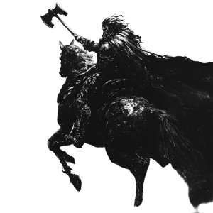 Vampire Black Rider Vinyl Car Decal Sticker – Waterproof & UV-Resistant 8" Vampire Black Rider Vinyl Car Decal Sticker – Waterproof & UV-Resistant 8"