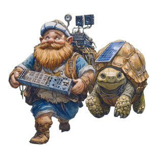 Joyful Tech Dwarf Vinyl Car Decal Sticker – Waterproof & UV-Resistant 8"