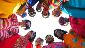 Vibrant Group Skyward Vinyl Car Decal Sticker – Waterproof & UV-Resistant 8"