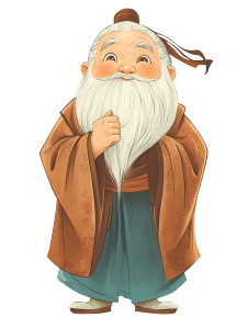 Cute Confucius Vinyl Car Decal Sticker – Waterproof & UV-Resistant 8" Cute Confucius Vinyl Car Decal Sticker – Waterproof & UV-Resistant 8"