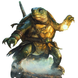 Star Tortle Mage Vinyl Car Decal Sticker – Waterproof & UV-Resistant 8"