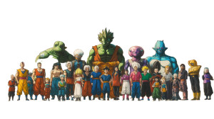 Dragon Ball Z Group Vinyl Car Decal Sticker – Waterproof & UV-Resistant 8"