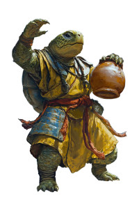 Tortle Monk Training Vinyl Car Decal Sticker – Waterproof & UV-Resistant 8"