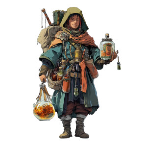 Potion Seller Vinyl Car Decal Sticker – Waterproof & UV-Resistant 