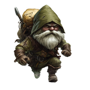 D&D Gnome Rogue Vinyl Car Decal Sticker – Waterproof & UV-Resistant 8" D&D Gnome Rogue Vinyl Car Decal Sticker – Waterproof & UV-Resistant 8"