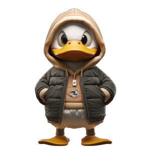 Disney-Style Duck Vinyl Car Decal Sticker – Waterproof & UV-Resistant 8" Disney-Style Duck Vinyl Car Decal Sticker – Waterproof & UV-Resistant 8"