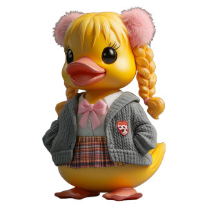 Britney Duck Vinyl Car Decal Sticker – Waterproof & UV-Resistant 8"