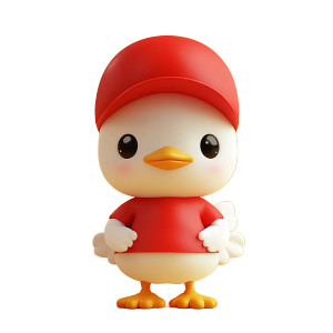 Cute Chick Character Vinyl Car Decal Sticker – Waterproof & UV-Resistant 8" Cute Chick Character Vinyl Car Decal Sticker – Waterproof & UV-Resistant 8"
